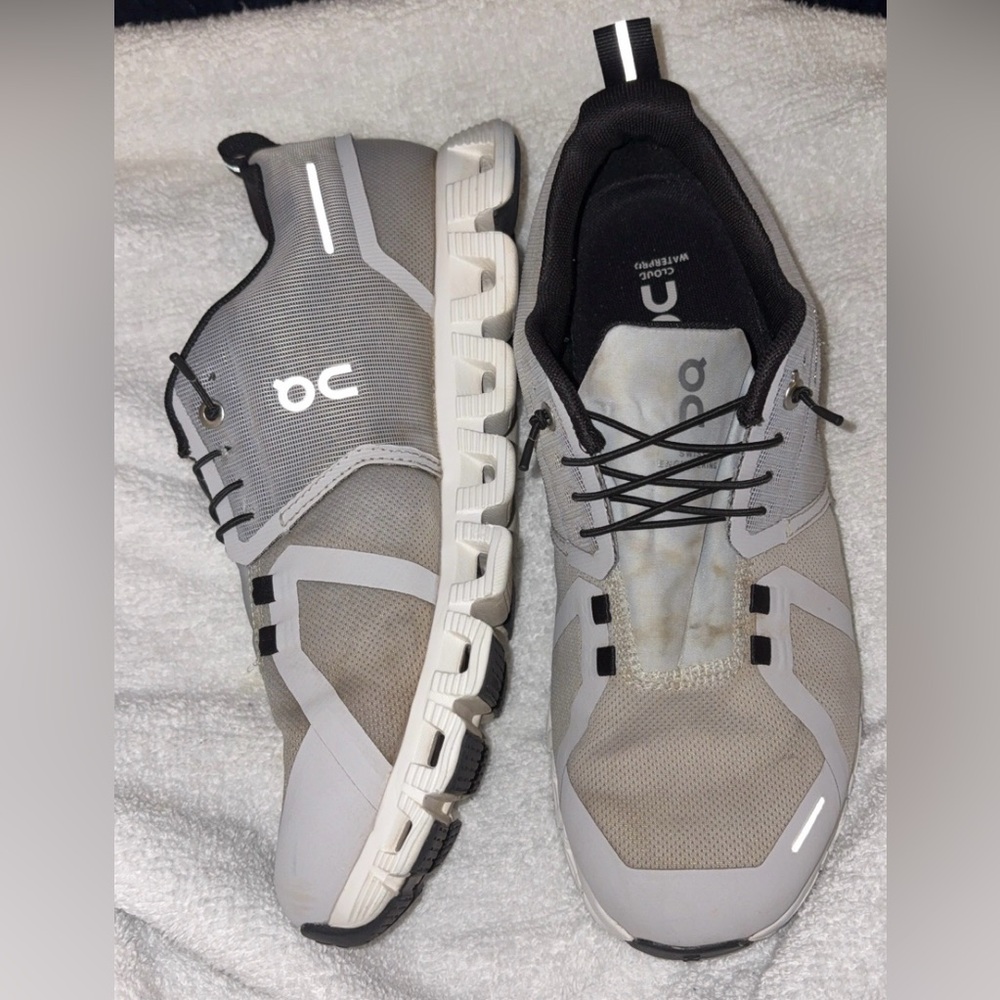 On Running Black and White Sneakers